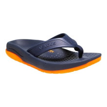 VELOUS Zehensandale Active Flip - navyblau/neonorange - 1 Paar